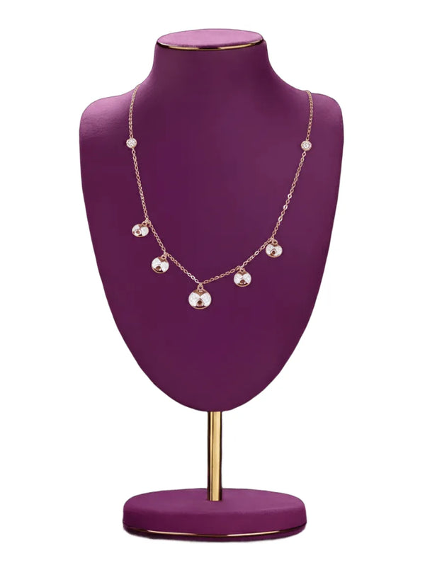 Sterling Silver Coin Charm Necklace