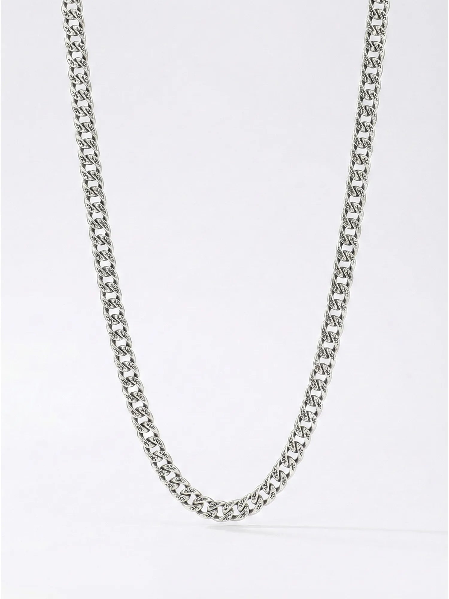 Sylvexia 925 Sterling Silver Cuban Link Chain