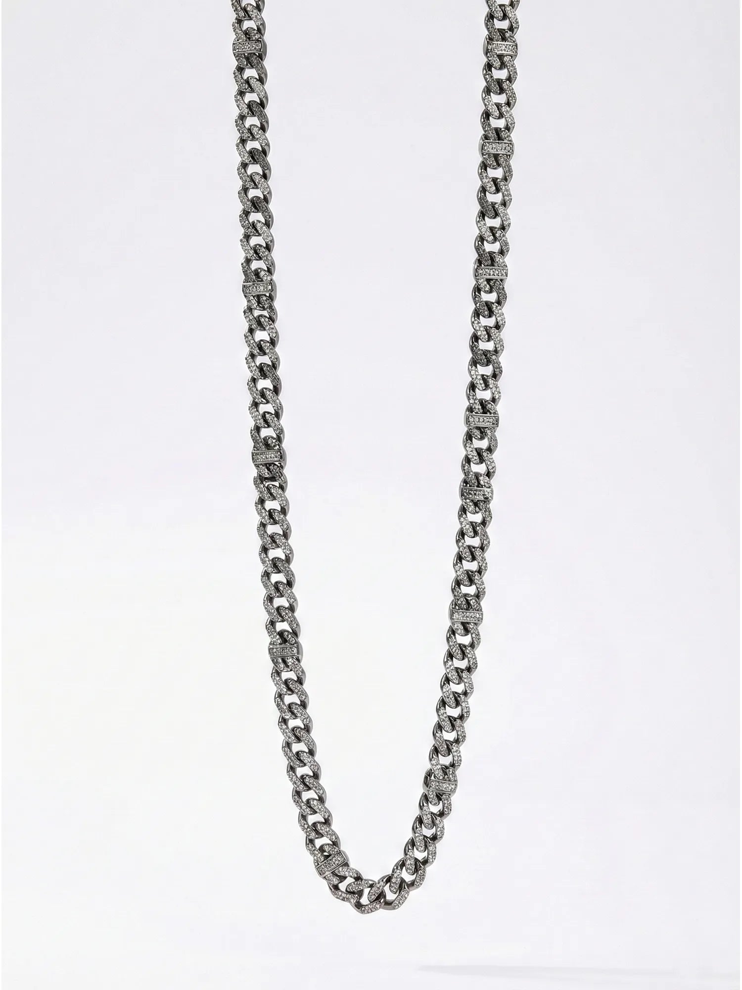 Sylvexia 925 Sterling Silver Cuban Link Chain for Men