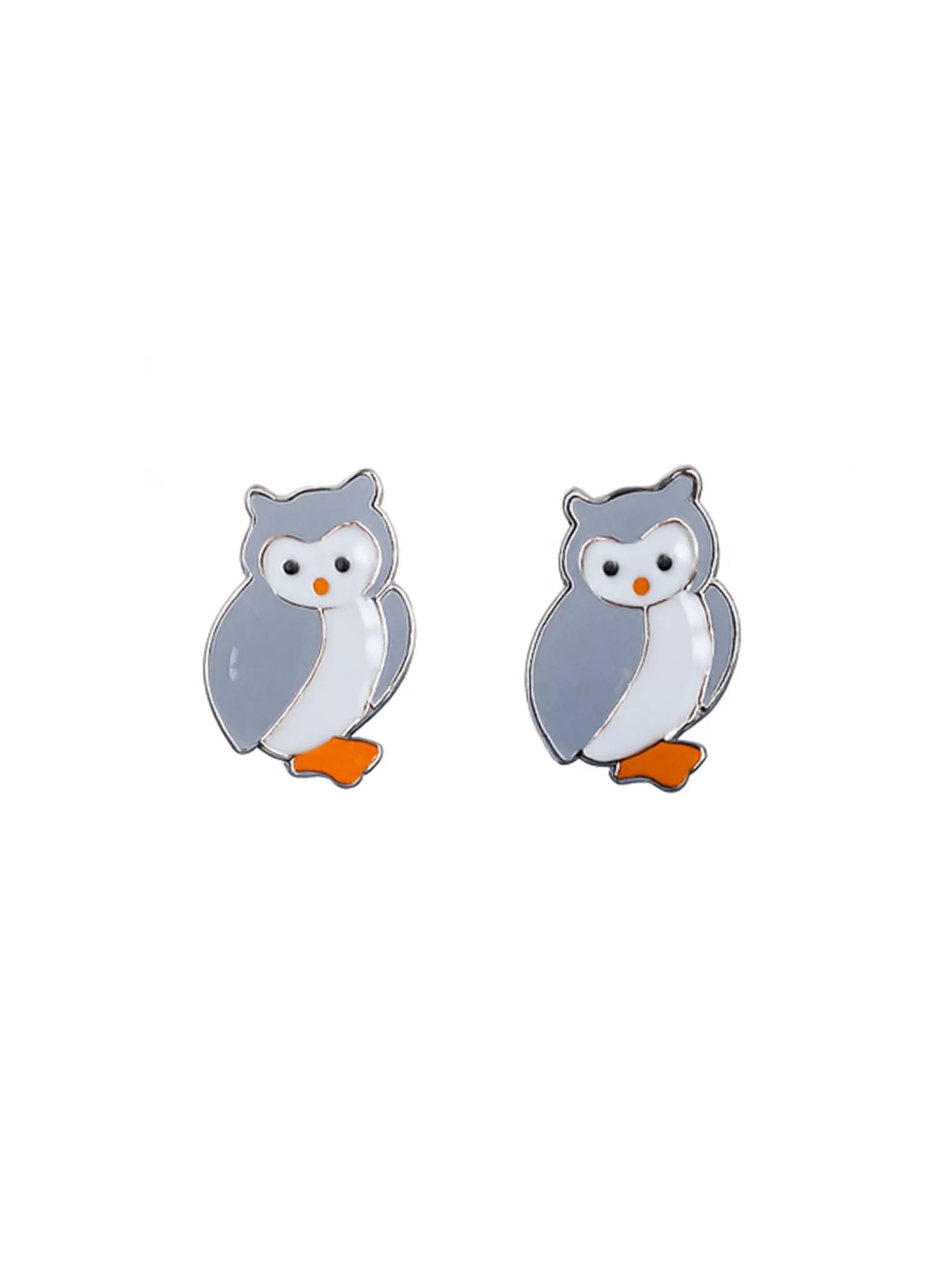 Sylvexia Midnight Owl Earrings