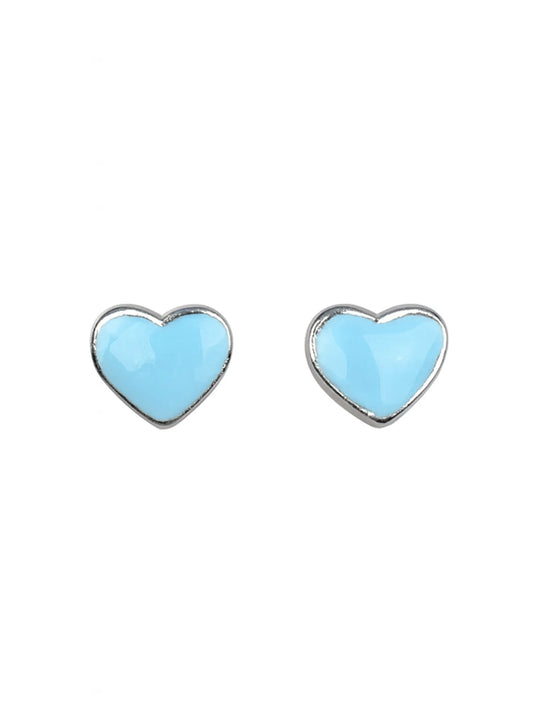 Sylvexia Silver-Plated Brass Handmade Earrings