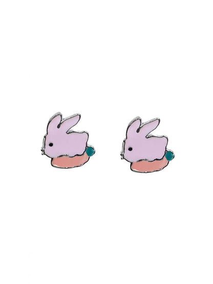 Bunny Charm Studs