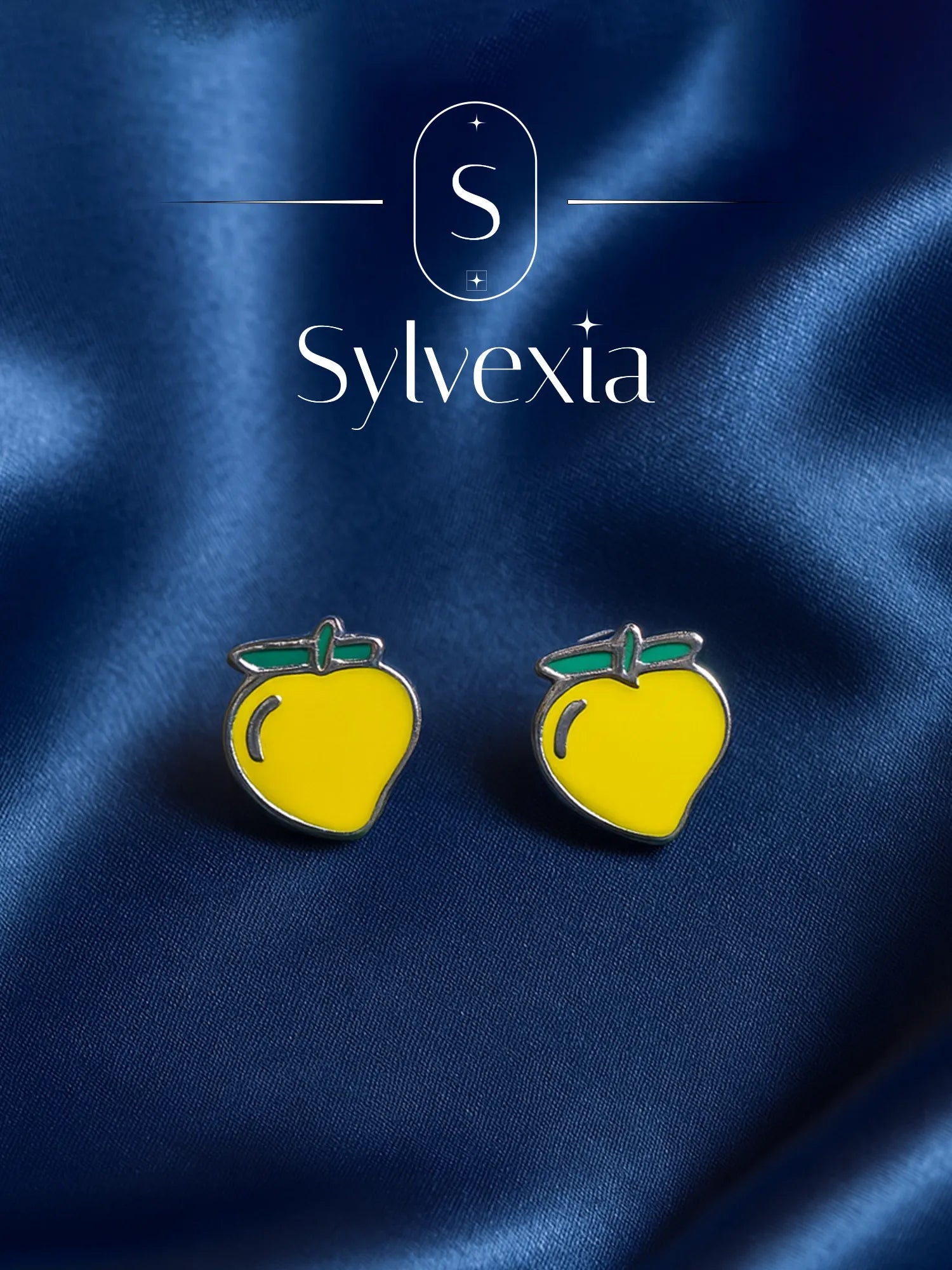 Sylvexia Summer Zing Mango Earrings