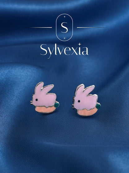Bunny Charm Studs