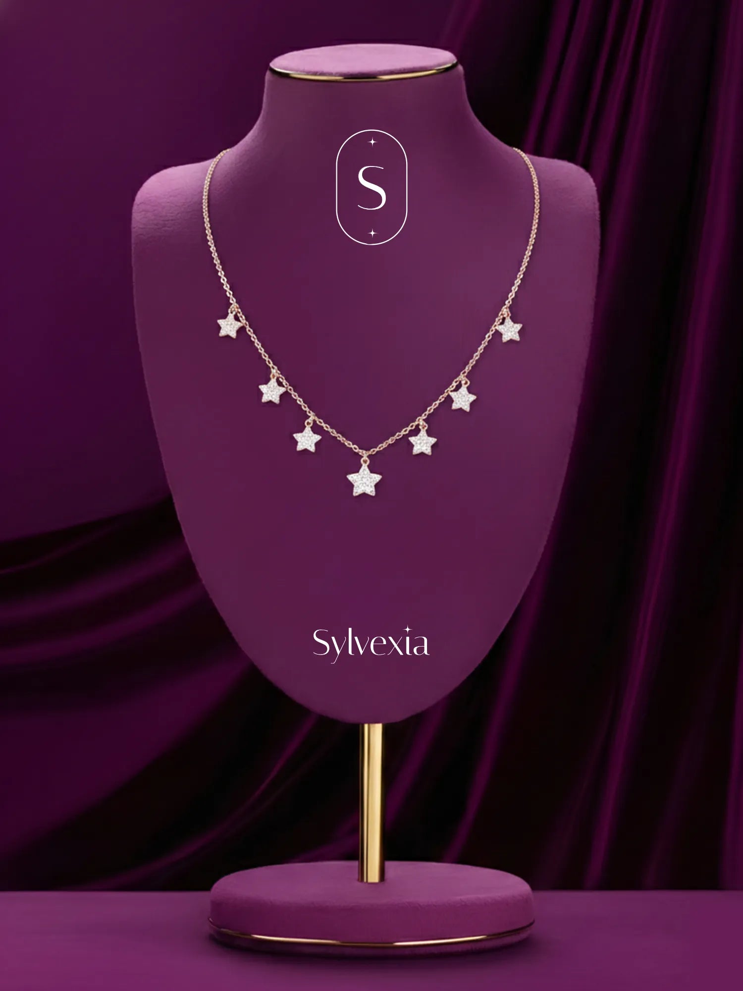 Star Charm Silver Necklace
