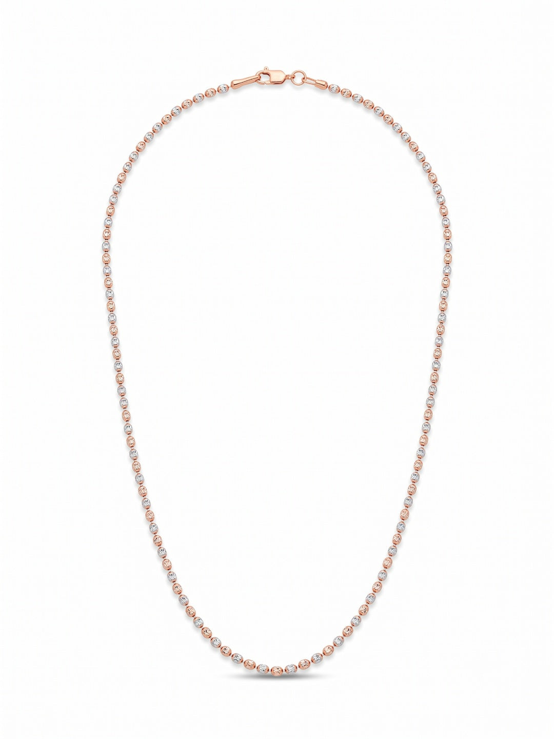 SYLVEXIA 925 Sterling Silver Rope Chain Necklace with Lobster Clasp for Women