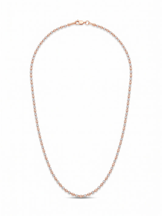 SYLVEXIA 925 Sterling Silver Rope Chain Necklace with Lobster Clasp for Women