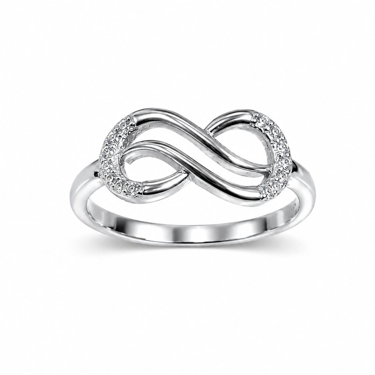 925 Sterling Silver Infinity Ring for Women