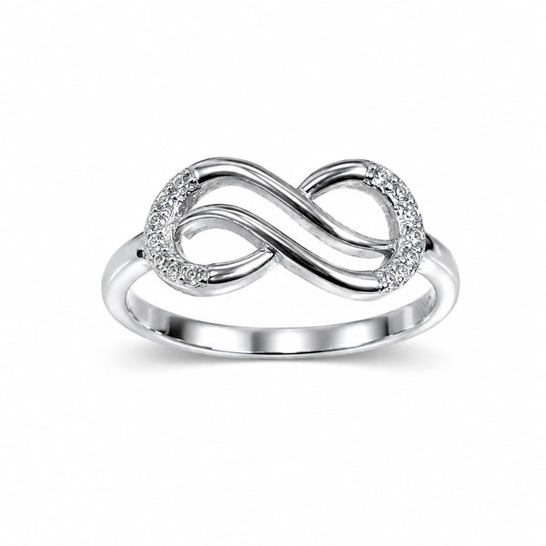 925 Sterling Silver Infinity Ring for Women