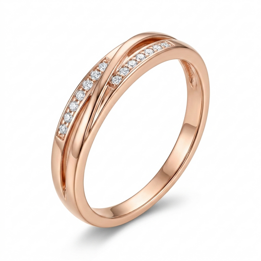 925 Sterling Silver Solitaire CZ Ring for Women Genuine 925 Sterling Silver