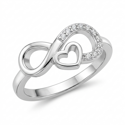 925 Sterling Silver Infinity Ring for Women