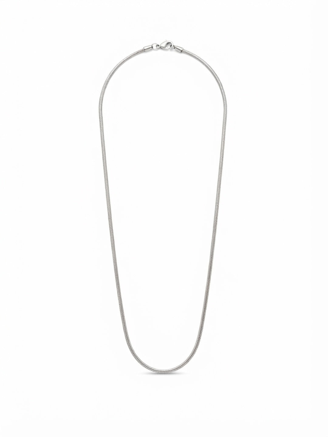 SYLVEXIA 925 Sterling Silver Snake Chain Necklace with Lobster Clasp