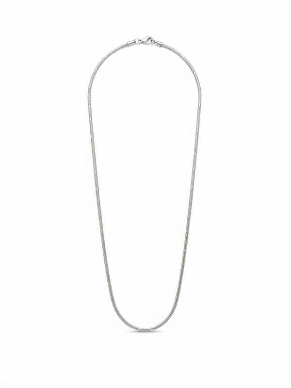SYLVEXIA 925 Sterling Silver Snake Chain Necklace with Lobster Clasp
