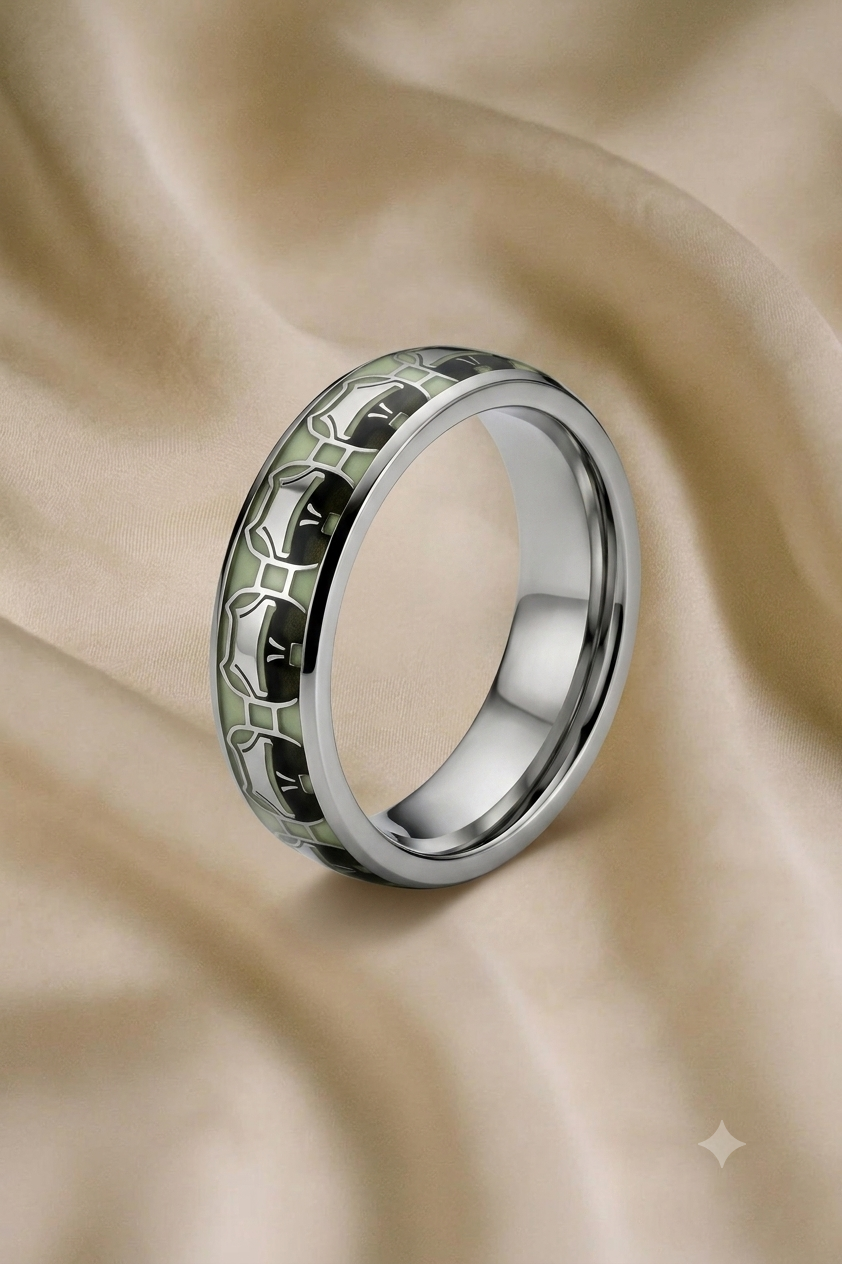 925 Sterling Silver Designer Ring for Men Celtic Pattern Band