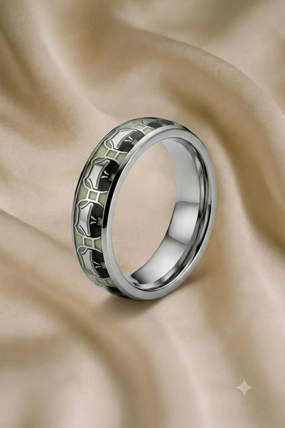 925 Sterling Silver Designer Ring for Men Celtic Pattern Band