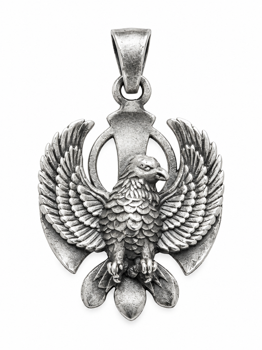SYLVEXIA 925 Sterling Silver Eagle Pendant for Men