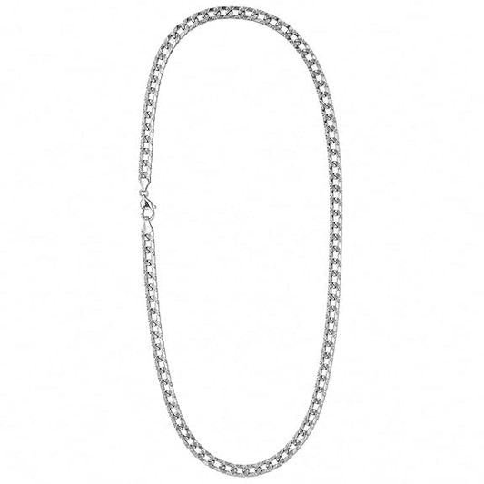 SYLVEXIA 925 Sterling Silver Box Chain for Men | Classic Link Chain Daily Wear